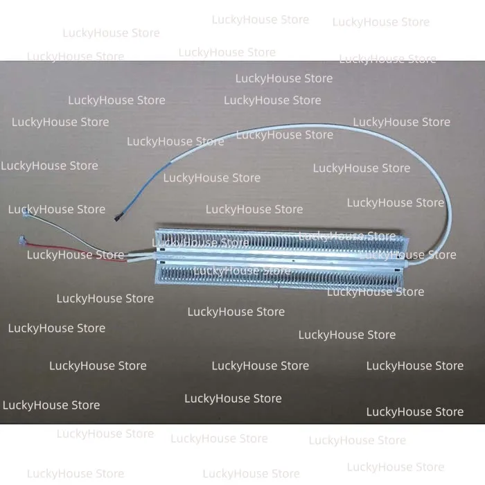 500mm 230V 1500W Aluminum Finned Heating Element X Type Heater Radiator Heating Tube for Baseboard Heater Replacement