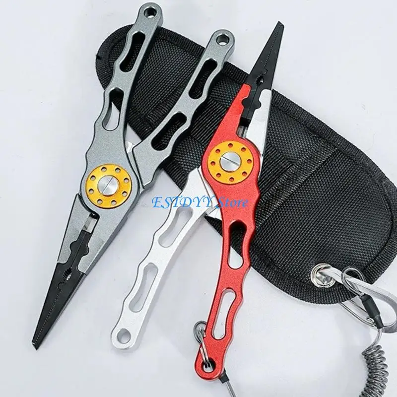 G6DE Essential Fishing Pliers Saltwater Fishing Pliers Light weight Fishing Tool