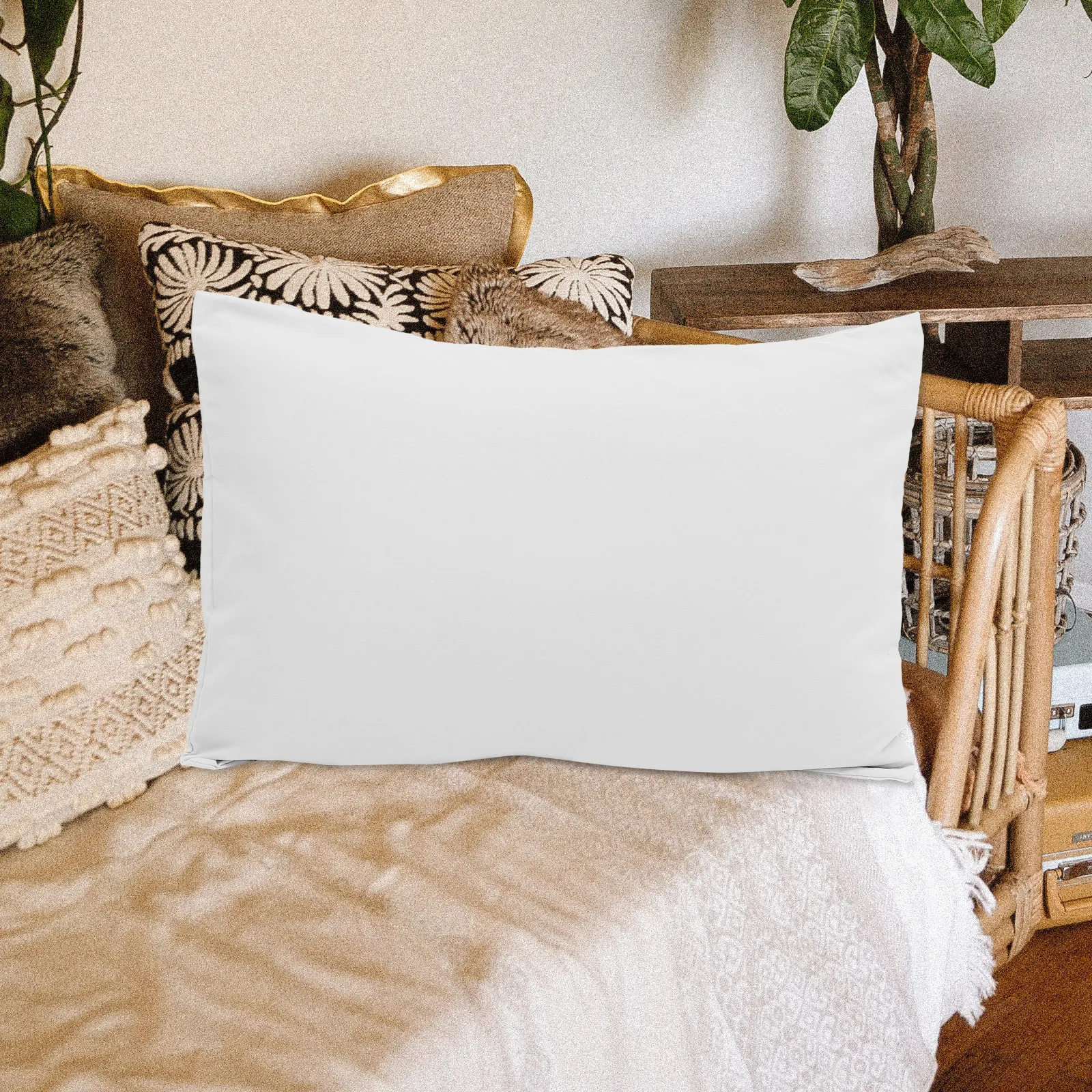 

2pcs Children Pillow Cover White Travel Envelope Closure Toddler Pillowcase Kids Cases Soft Polyester Bedding