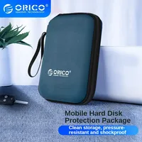 ORICO 2.5 Inch HDD Box Protection Package Portable Hard Drive Bag for External Portable hdd box case storage Bag Blue/Red/Black