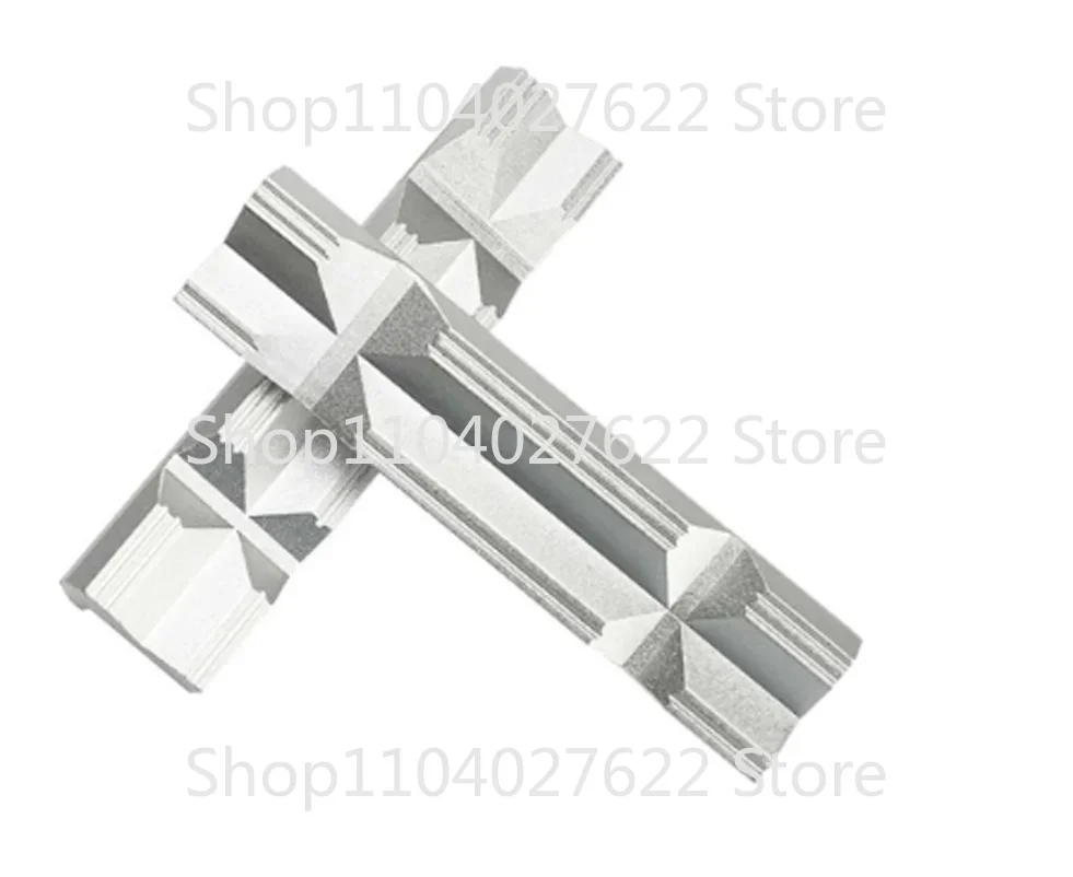 NEW 2PCS CNC Milling Steel Vise Hard Jaw Fixture V-Type Jaw Aluminum Alloy V-clip 4 Inch 5 Inch  Vise Jaws