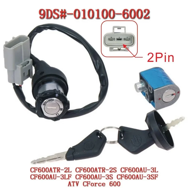 

Top!-Motorcyle UTV ATV Switch Lock Assy(2Pin) For CF Moto For Cforce 600 625 Touring 600ATR-2L(T3b) MICF9DS-010100-6002
