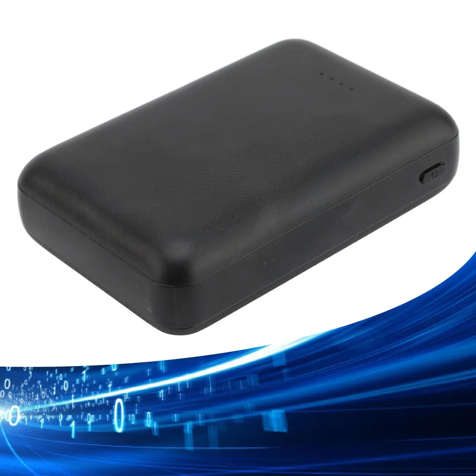 

5V 10000mAh Battery Pack USB Type C Power Bank Portable Charger for Heated Clothing Black