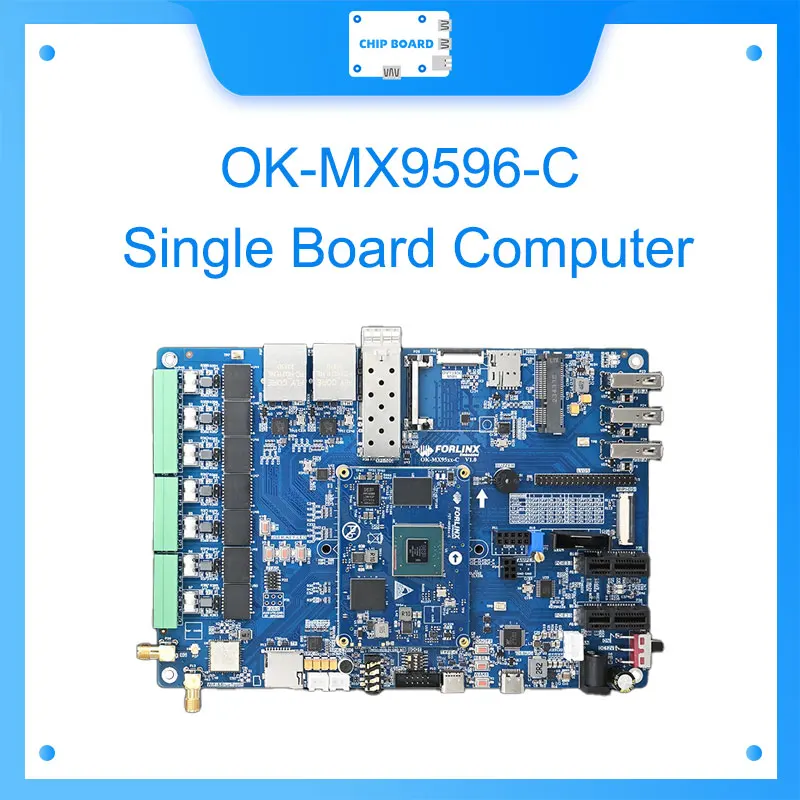 

OK-MX9596-C Single Board Computer - NXP i.MX9596 Hexa-Core (6×Cortex-A55@1.8GHz)