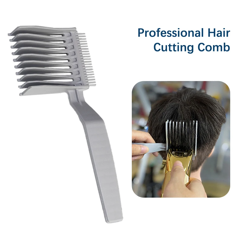 

Hair Cutting Positioning Comb Professional Barber Clipper Blending Flat Top Combs For Salon Hairdressing Styling Tools