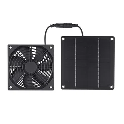 Brand New Solar Exhaust Fan Air Extractor Waterproof Accessories Compact Easy Installation Exquisite Lightweight