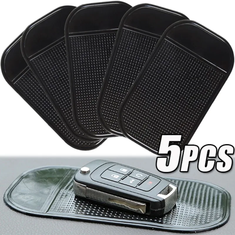 Car Non-Slip Mat Black Anti-Slip Slide-Proof Pad Dashboard Sticky Dash Adhesive Cell Phone Mobile Holder New Silicone Pads