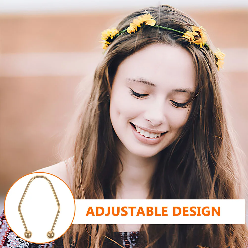 

2Pcs Face Dimples Maker Scientifically Designed Metal Dimple Trainer for Natural Dimple Development Portable Cheek Exerciser