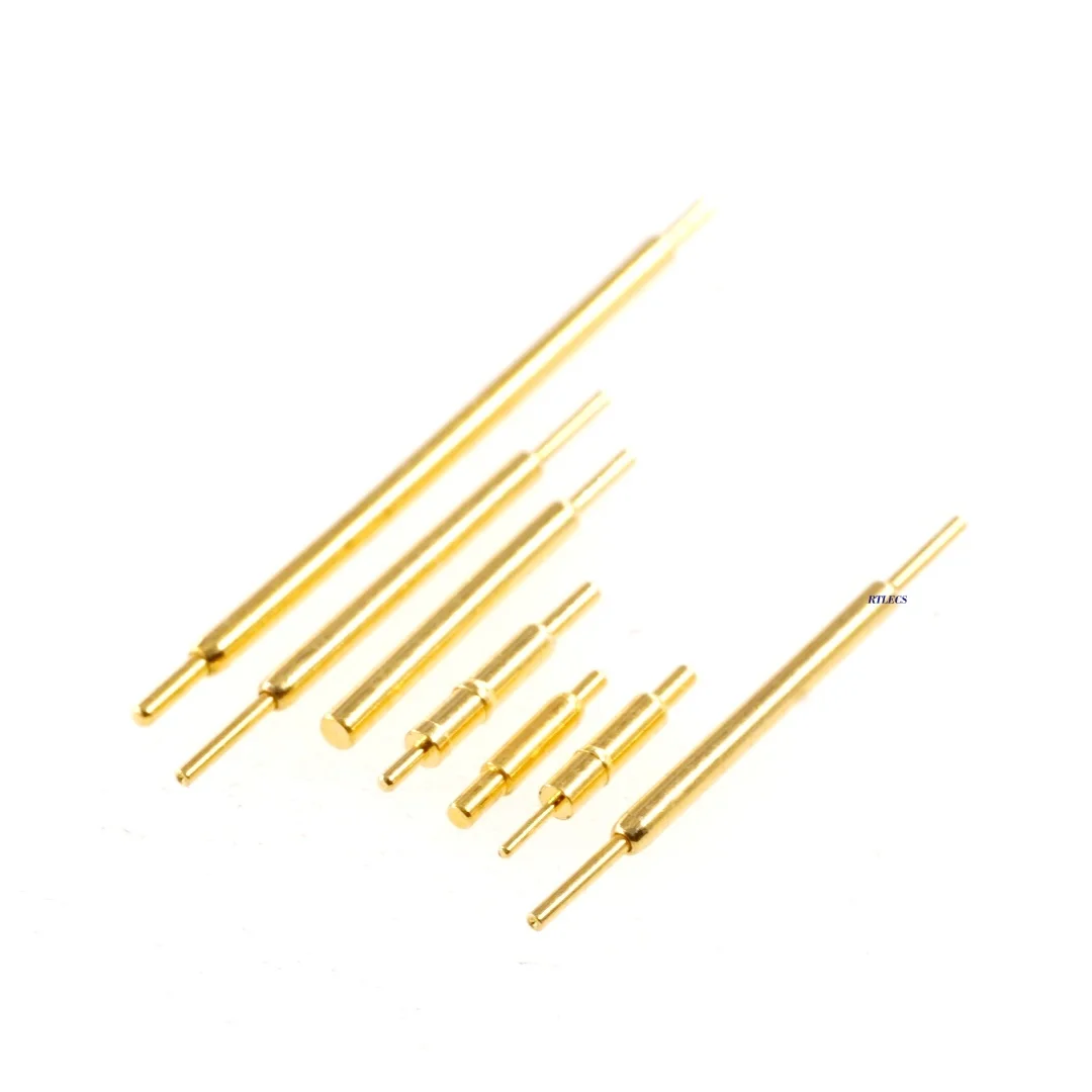 1 Piece Outer Diameter 1.1 1.2 1.3 1.4 MM Spring Loaded Pogo Pin Connector Single Discrete Pogopin Battery Contact Probe