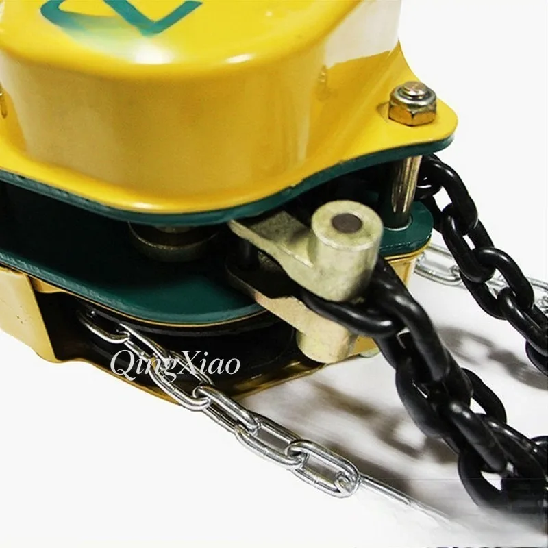HS-C Triangle Manual Lifting Hoist Hand Pull Chain Block Double Pawl Brake Portable Hand Chain Hoist Heavy Load Industrial - view 4