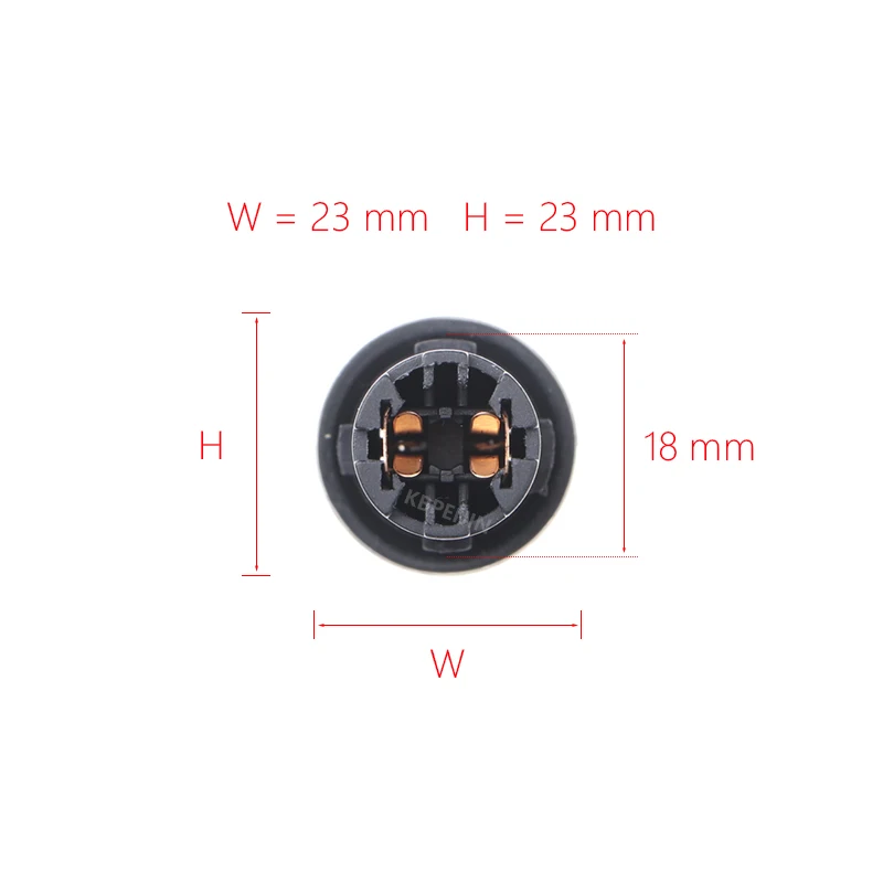 For Toyota Ractis Mazda 5 CX-5 CX-9 MPV Clearance Light Socket T10 Bulb Holder Car Lamp Replacement Parts 2PC view 5