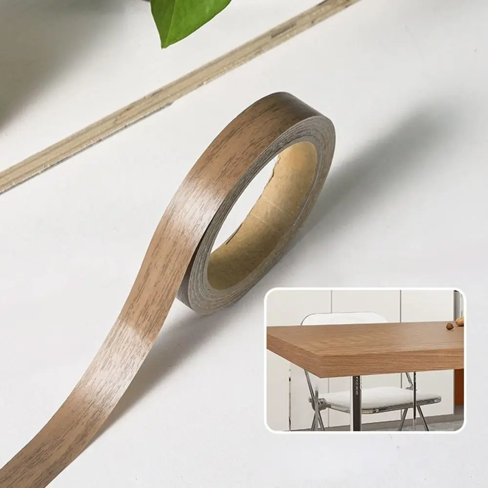 10m*1.8cm Wood Grain Edging Tape Thickened Self Adhesive Border Sealing Strips PVC Cabinet Door Beautiful Edge Pasting