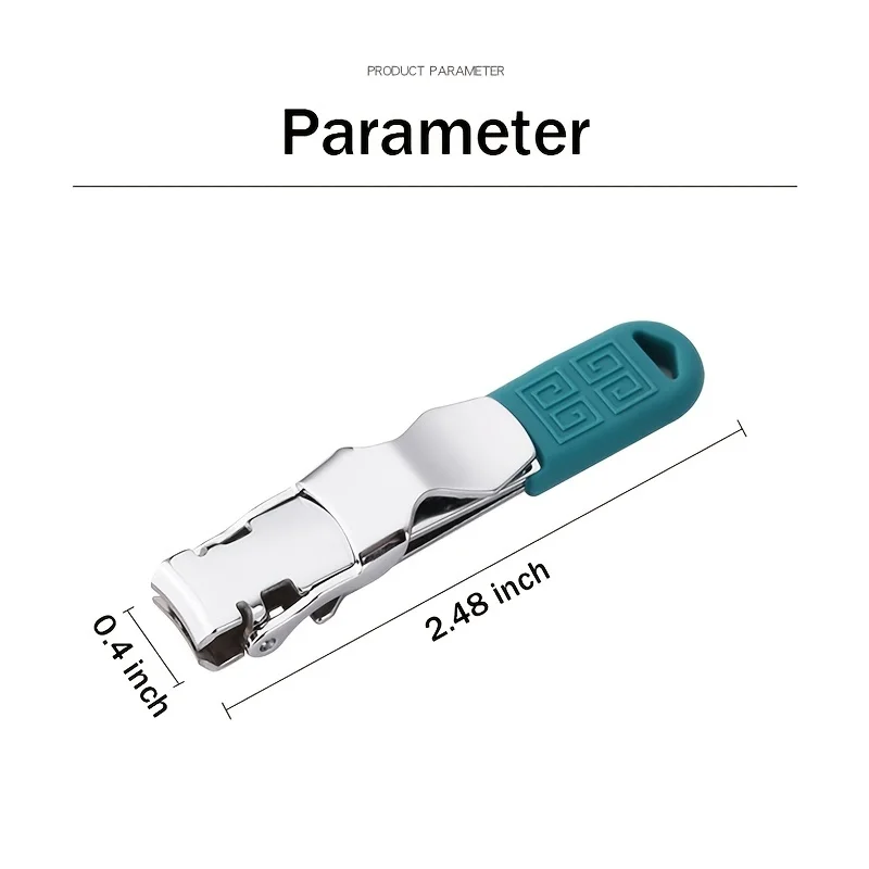 New Ultra-Thin Mini Nail Cutter Nail Clipper Stainless Steel Foldable Nail Cutter Trimmer Toenail Scissor Manicure Pedicure