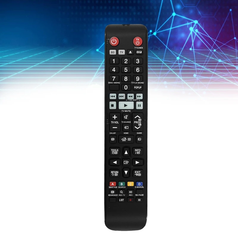 Remplacer AK59-00176A Télécommande Pour SAMSUNG BLU-RAY Lecteur BD-H8500 BDH8900A/XY BD-H8500A/XY BD-H8900A/XY Durable Facile À Utiliser