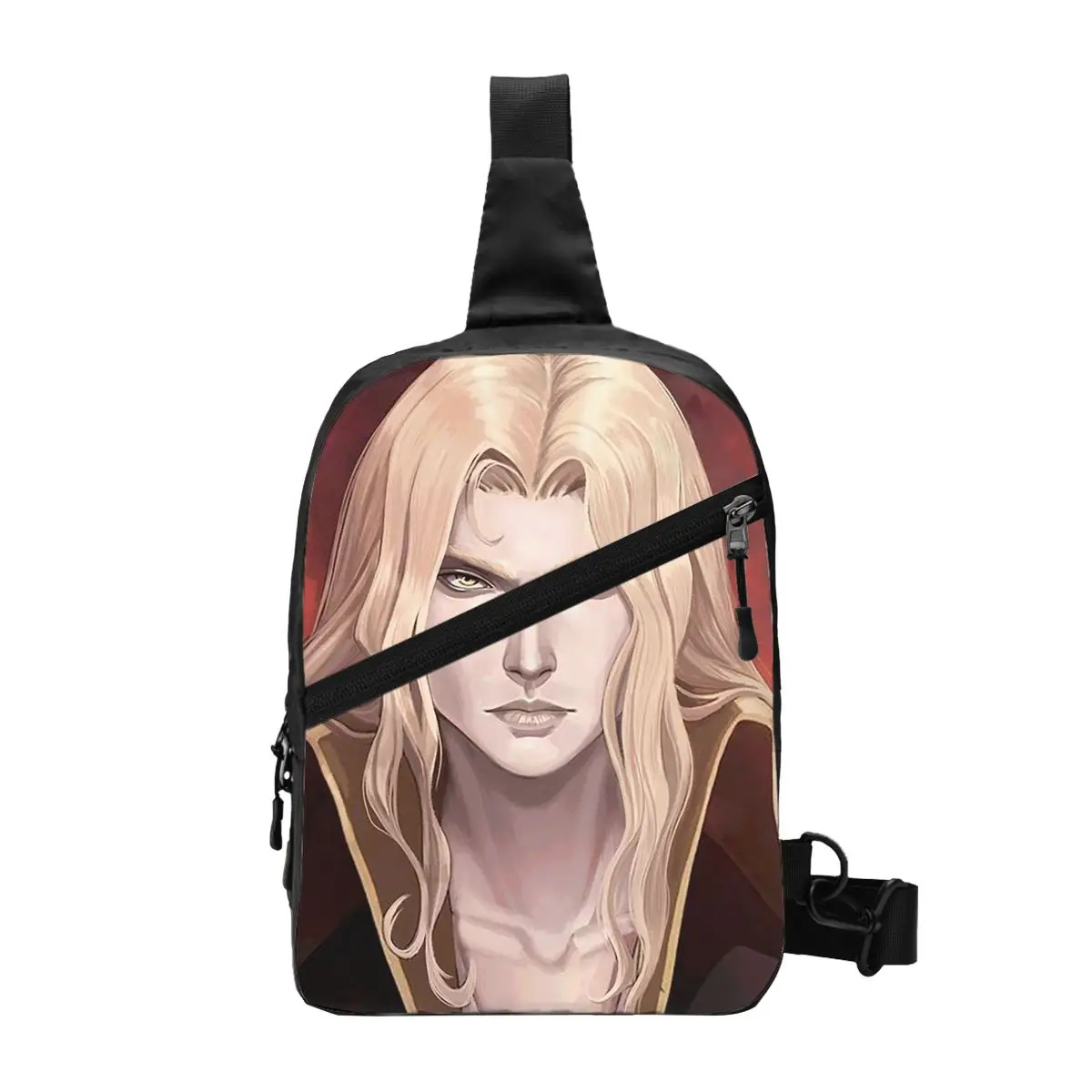 

Alucard Fanart Castlevania нагрудная сумка мужской рюкзак через плечо нагрудная сумка дорожный походный рюкзак сумка на плечо