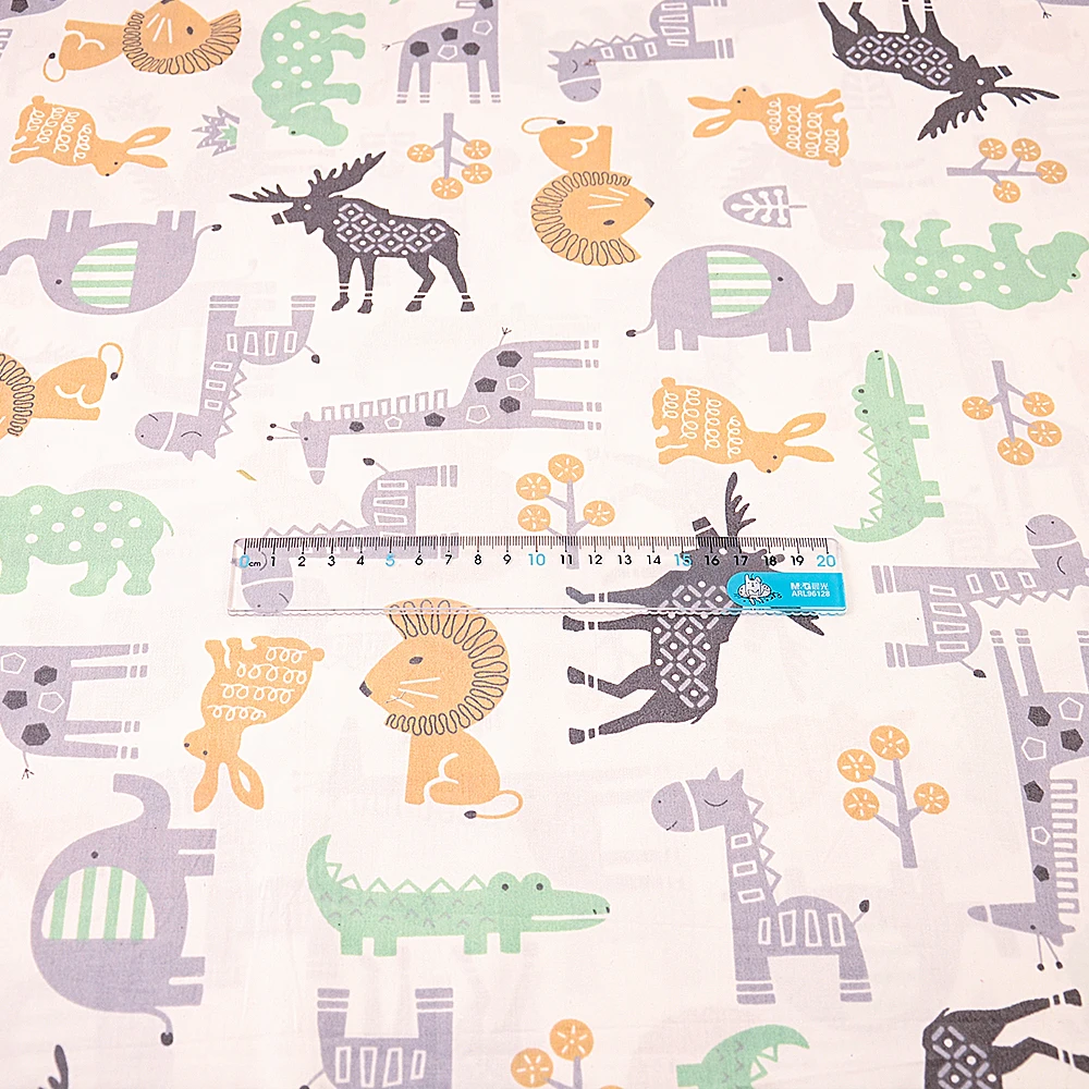 Teramila 100%Cotton Twill Fabric Home Textile DIY Patchwork for Sewing Cloth Cartoon Dog Pet Style Quilt Needlework By the Meter - Image 5