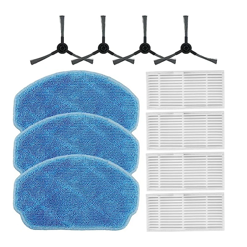 Suitable For MAMNV ZCWA Sweeping Robot Accessories BR150/BR151 Side Brush Rag Filter Cleaning Mop Replacement Parts