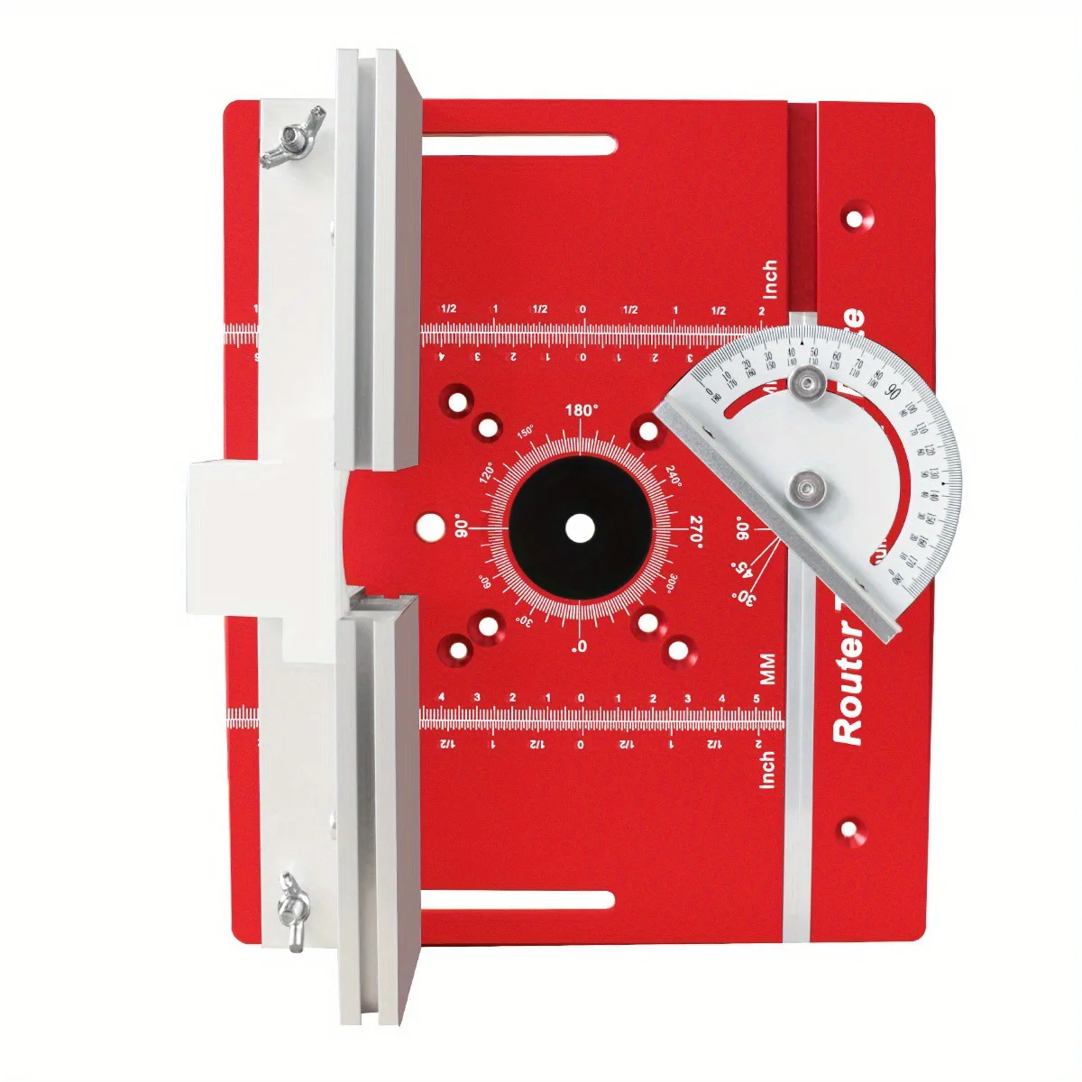 New C8 aluminum alloy bakelite milling flip-chip plate trimming machine engraving milling insertion plate angle marking metric