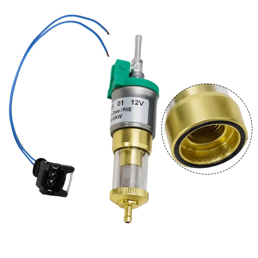 

12V Fuel Pump with Wiring Harness 22ml 28ml for Diesel Heater Compatible with For Eberspacher Vehicle Heating Systems