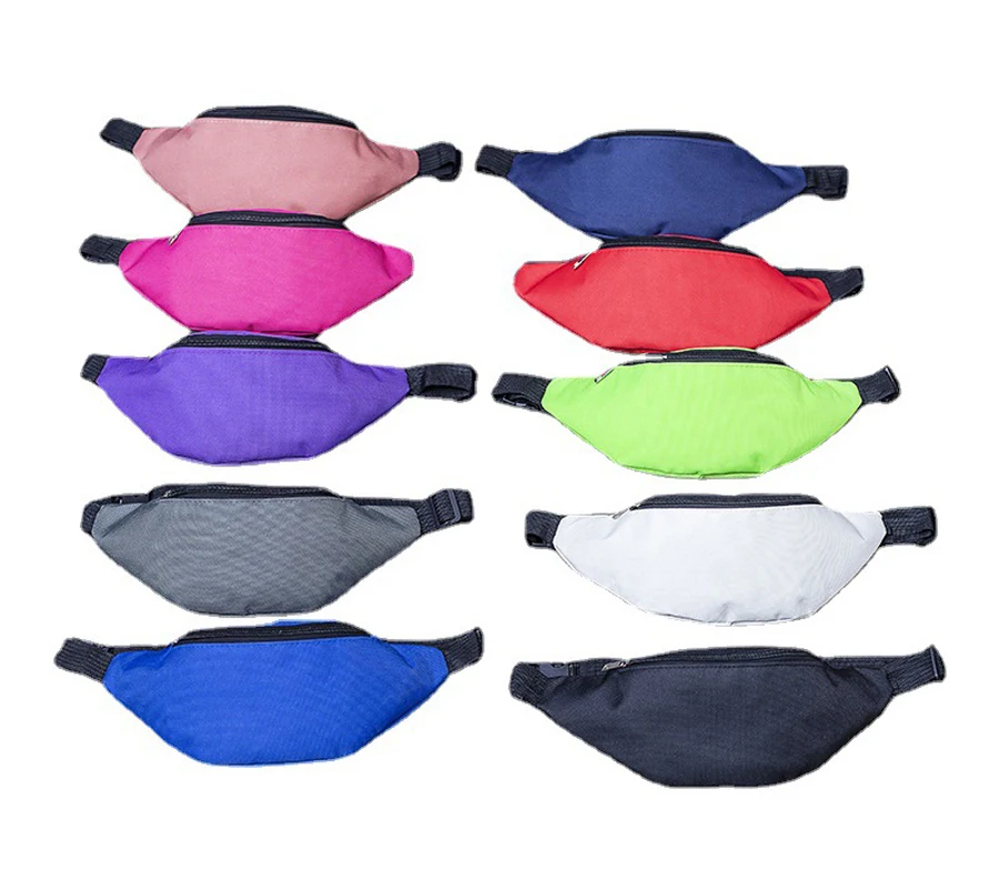 

DHL50pcs Plain Oxford Large Capacity Multifunctional Sport Travel Pillow Printing Fanny Pack