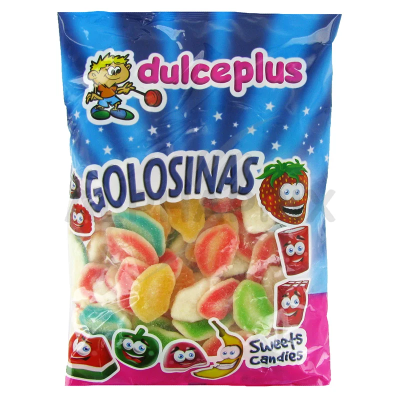 LABIOS SURTIDOS AZÚCAR GOMINOLA 1KG. DULCEPLUS