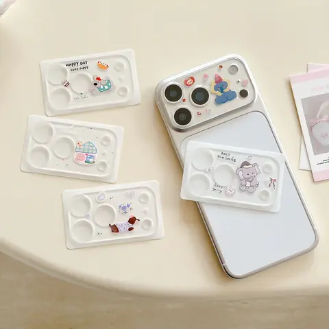 Leuke Cartoon Animal Series Puppy Olifant Beer Lens Cover voor iPhone 17 Pro 17 Pro Max Mobiele telefoon Camerabeschermers