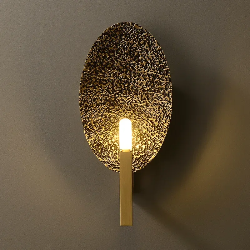 

Luxury Copper Wall Lamp Creative Gold Home Art Decor for Bedroom Living Room Bathroom Wall Light Sconce LED Fixtures Luminarias