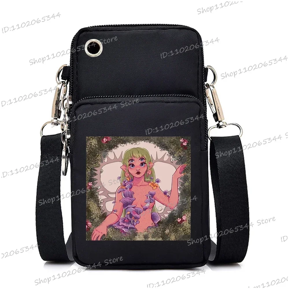 Melanie Martinez Portals Tour Crossbody Bags Women Men Aesthetic Music Album Purse Handbags Melanie Martinez Mini Phone Bag