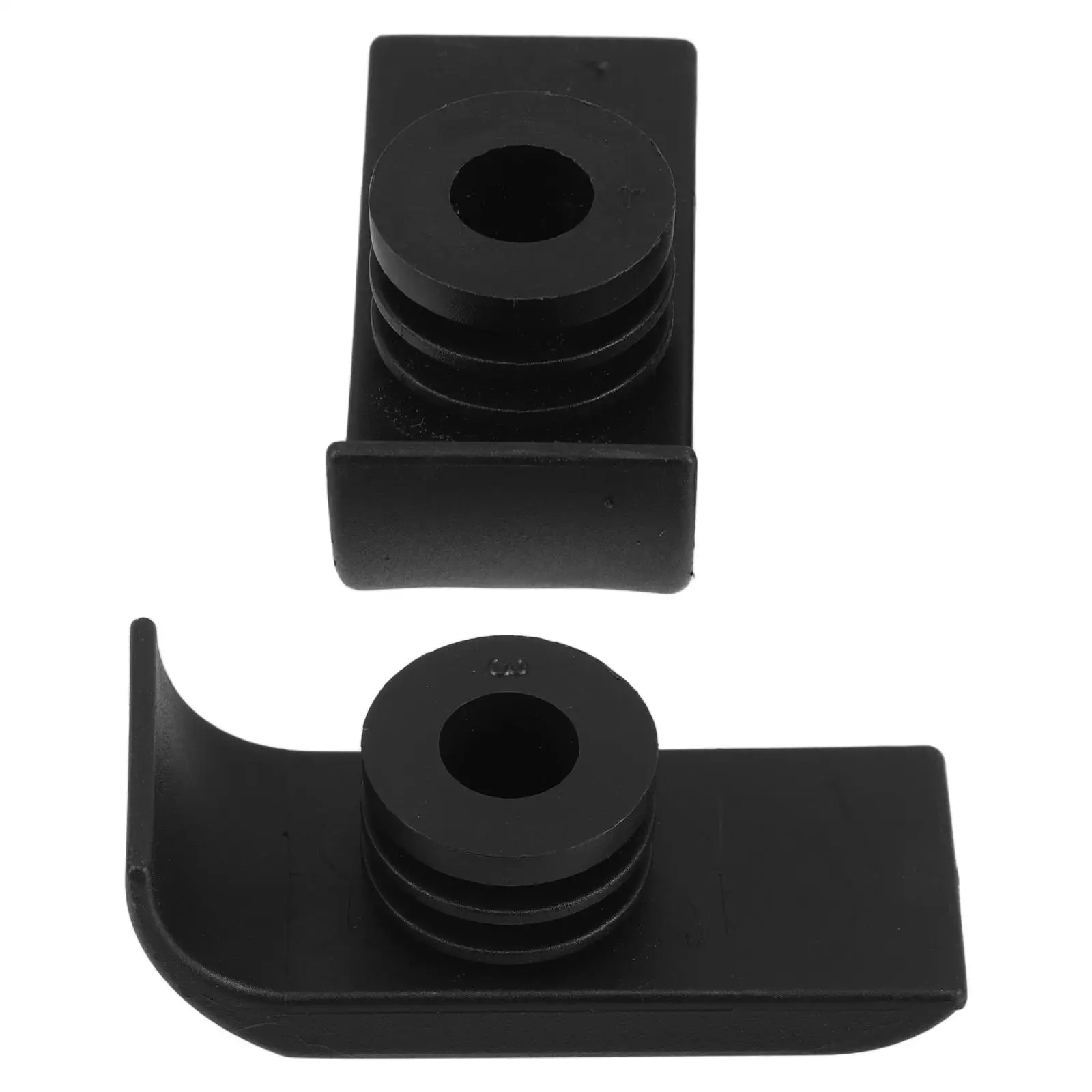 

2 Pcs Walker Foot Pads White Ski Replacement Parts Sliders Crutches Smooth Indoor Safe Outdoor Easy Installation Lightweight