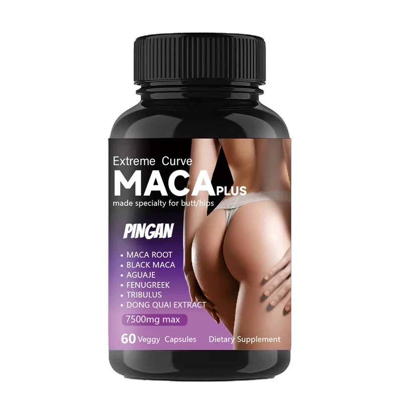 Hip and Breast Enlargement Supplements Increase Natural Curves and Provide Additional Energy Boost (1 Bottle=60 Capsules)