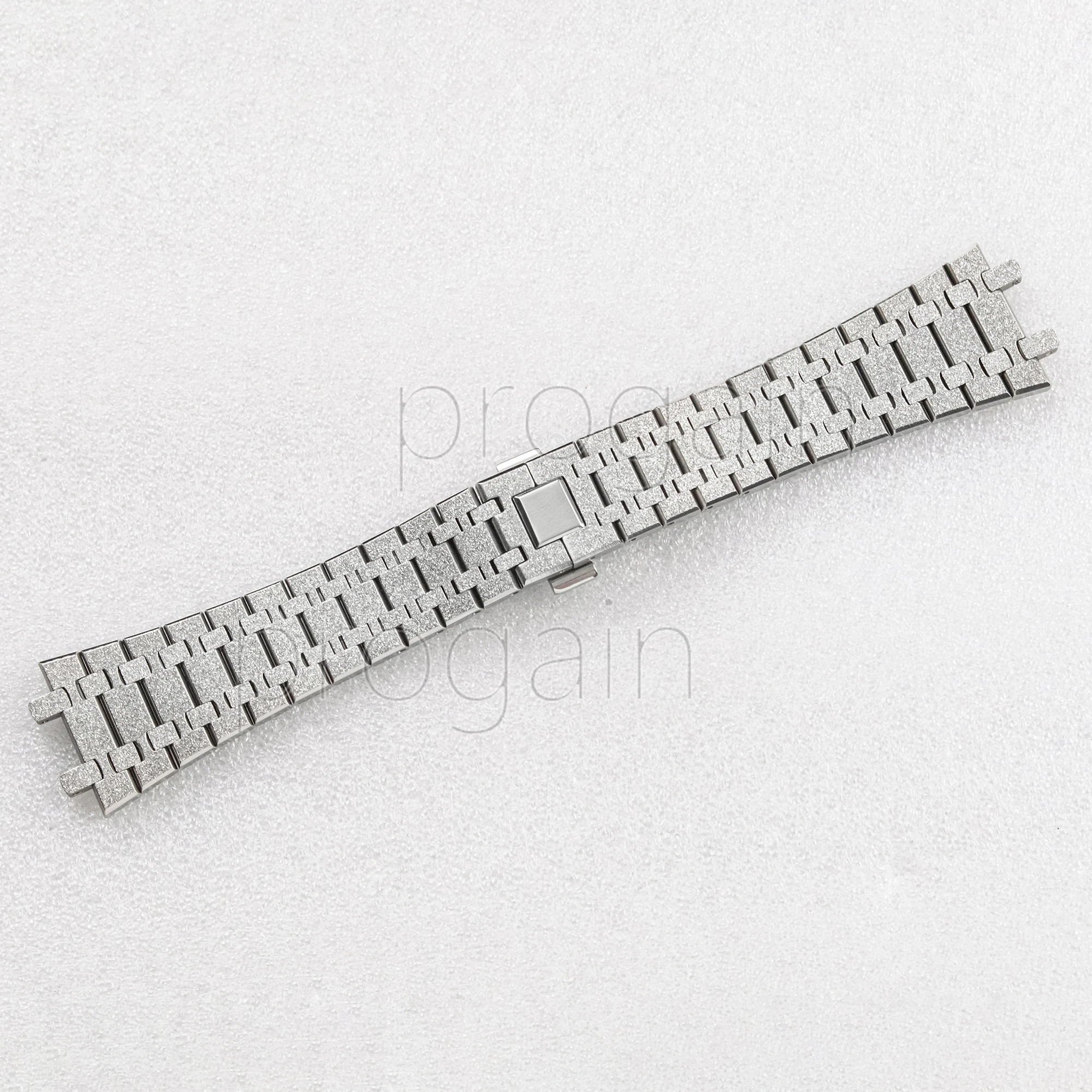 Frost Stainless Steel 26mm Butterfly Buckle Watch Strap Bracelet Wristband Accessories Mod Parts Replacements Repair Tools