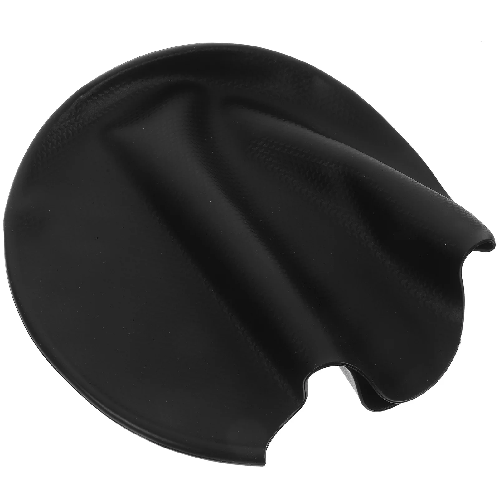 قبعة السباحة كبيرة الكبار قبعة السباحة الرجال النساء للجنسين قبعة حمام السباحة قبعات المياه للسباحة للشعر الطويل المجعد قبعات السباحة #5