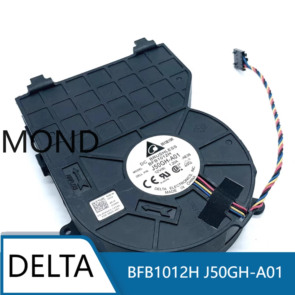 Delta Turbo Blower 12V BFB1012H J50GH-A01 Dell 390 SFF Case Fan PWM Barbecue Stove Exhaust and Cooling Fan