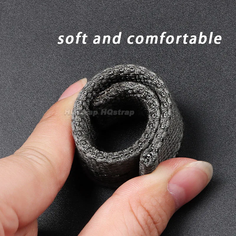 حزام نايلون لمعصم ، سوار ساعة قماشي ، رباط ناعم مريح ، سوار رياضي ، حزام سريع ، إكسسوارات ساعات ، 20 إصدار ، 22