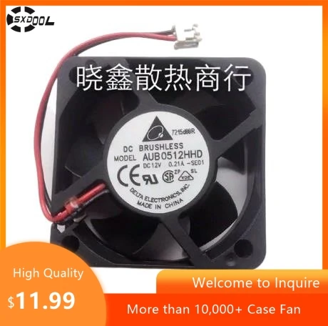 

1 шт. для серверных вентиляторов Delta 5020 12 В 0,21 А AUB0512HHD 50X50X20 мм 5 см