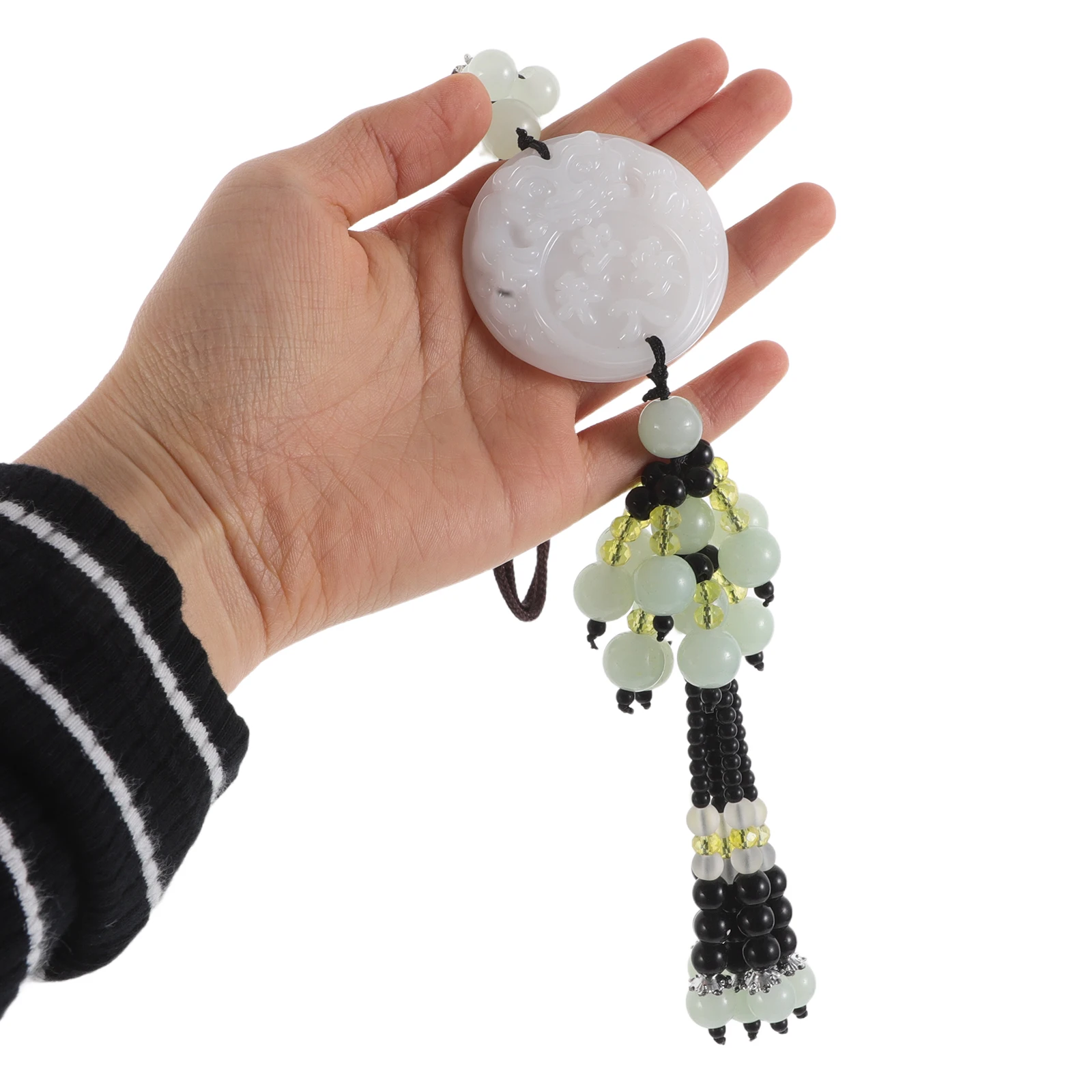 

Chic Automotive Interior Glass Car Hanging Pendant Sturdy Wear Resistant Unique Design Space Saving Lightweight for Home