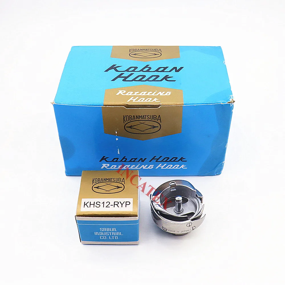 2 szt. KHS12-RYP Koban Rotary Hook Standard z trymerem do maszyn hafciarskich Tajima, Barudan, SWF, Toyota, Happy, Melco, Feiya, China
