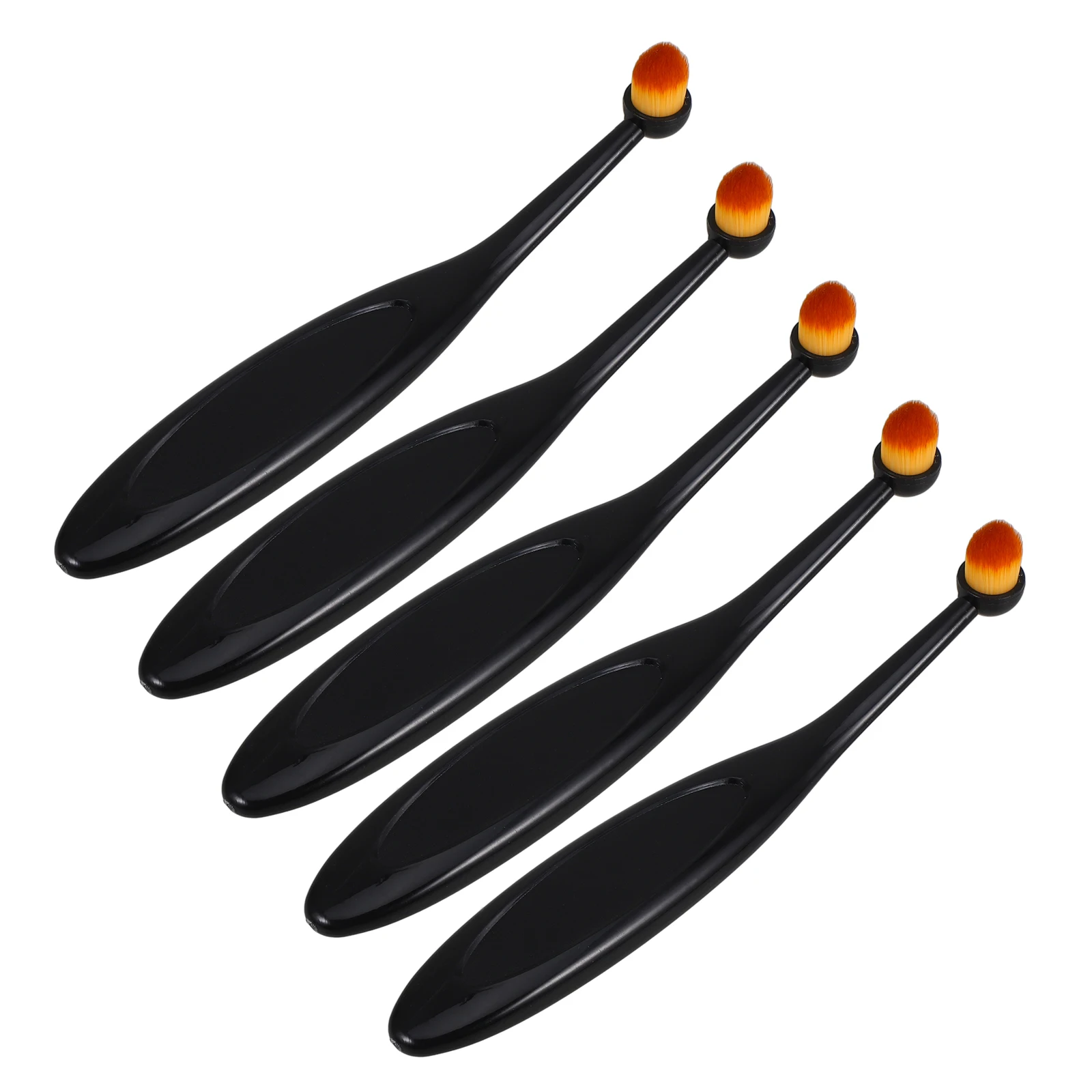 

5pcs Ink Mixing Brush Soft Bristles Blending Tools for Card Making Crafts Mini Ink Brush Painting Stamping Projects