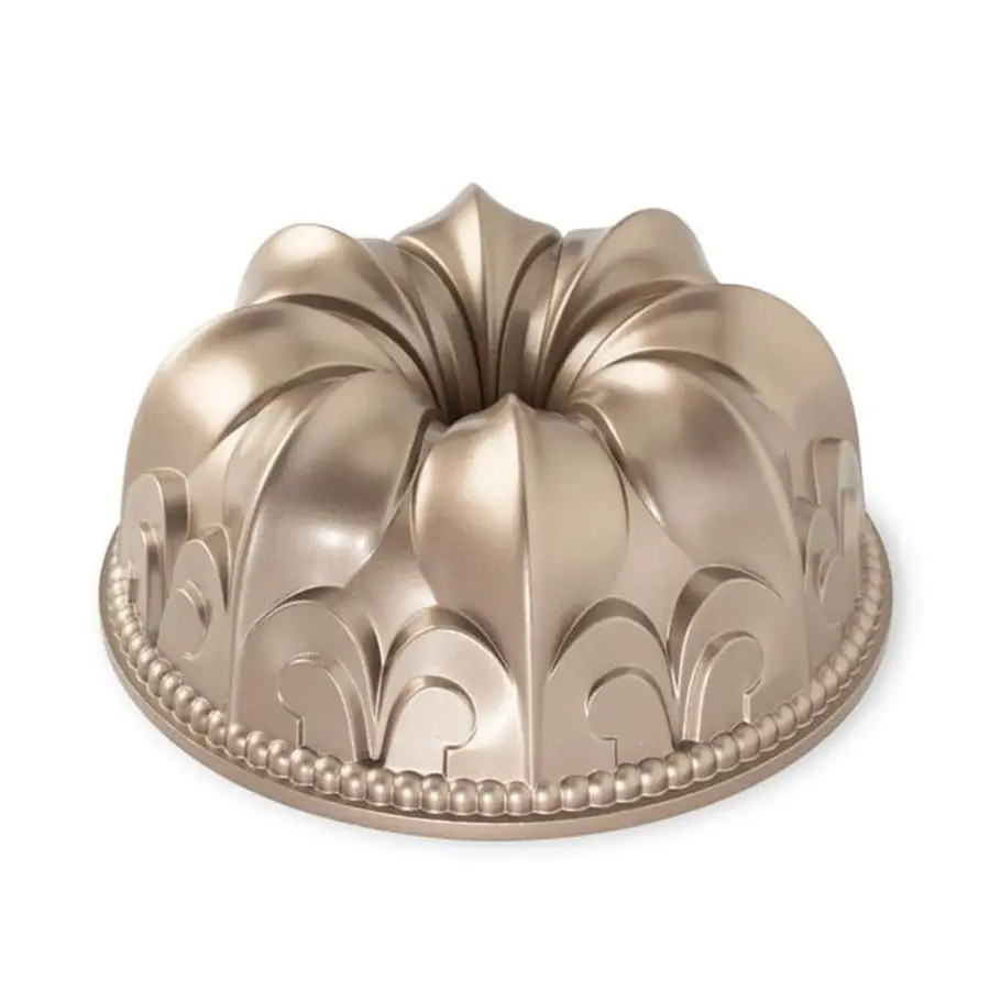 

Фуршетница Fleur De Lis Bundt, на 10 порций, графитовая