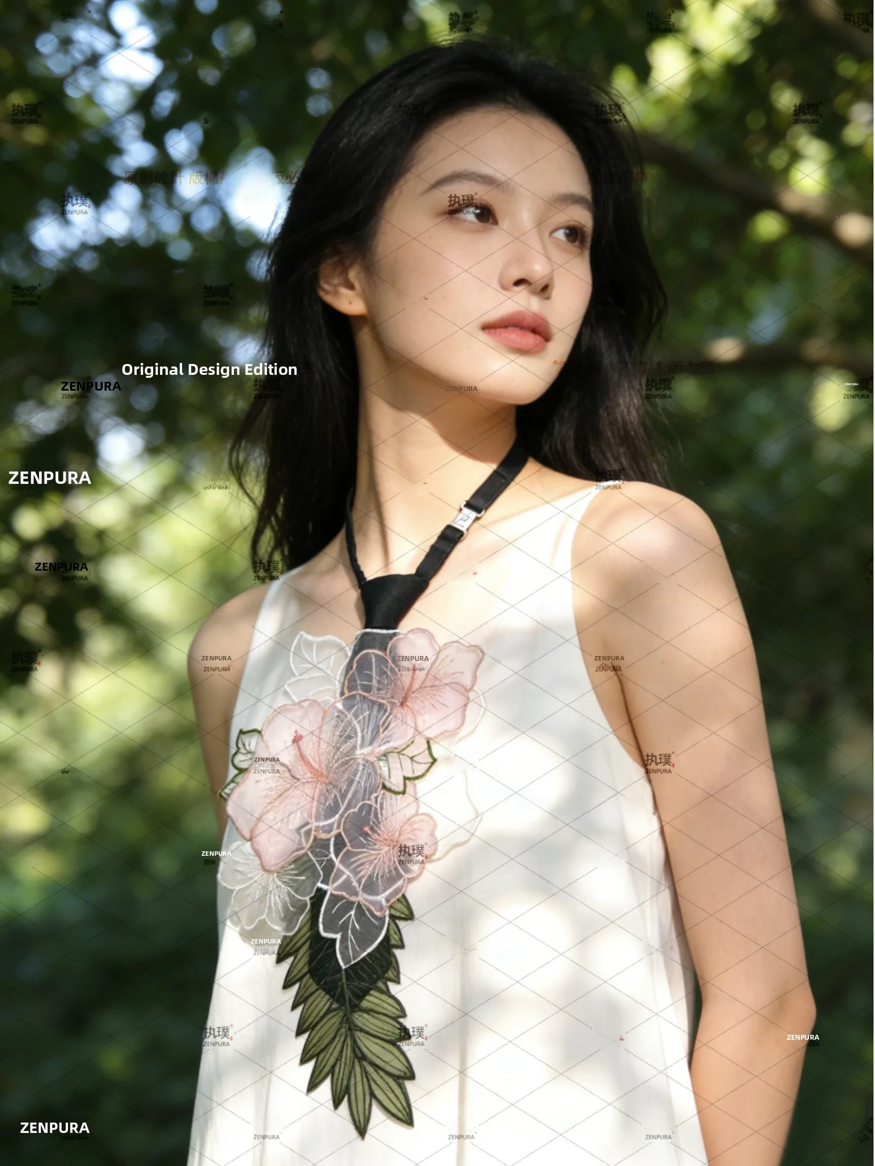 cravate-en-dentelle-florale-3d-design-elegant-accessoire-lolita-cravate-decorative-sans-nœud-cravate-large-en-satin-decontractee-fabrication-chinoise