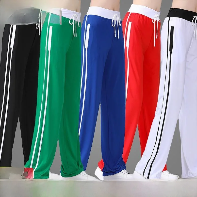 

Summer New Square Dance Outfit ort Sve Sports Fitn Qui Dry Pants Cotton Blend Dance Costume Women's Faion