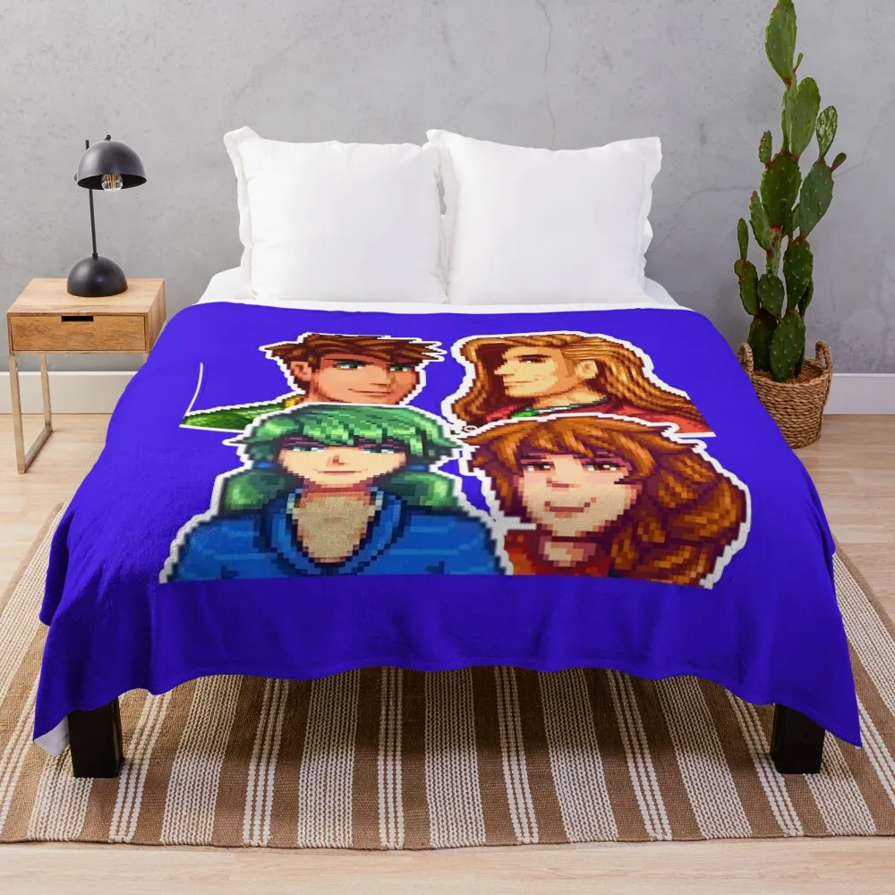 ??elliott ?stardew?elliott ?stardew?elliott ?stardew?elliott ?stardew??? Throw Blanket Large Blankets