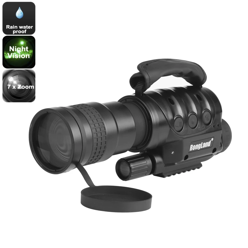 NV760D Night Vision Monoculars HD Digital Camera Day & Night 7X Zoom Photo Video Recording Optical Sight 700M Outdoor Hunting