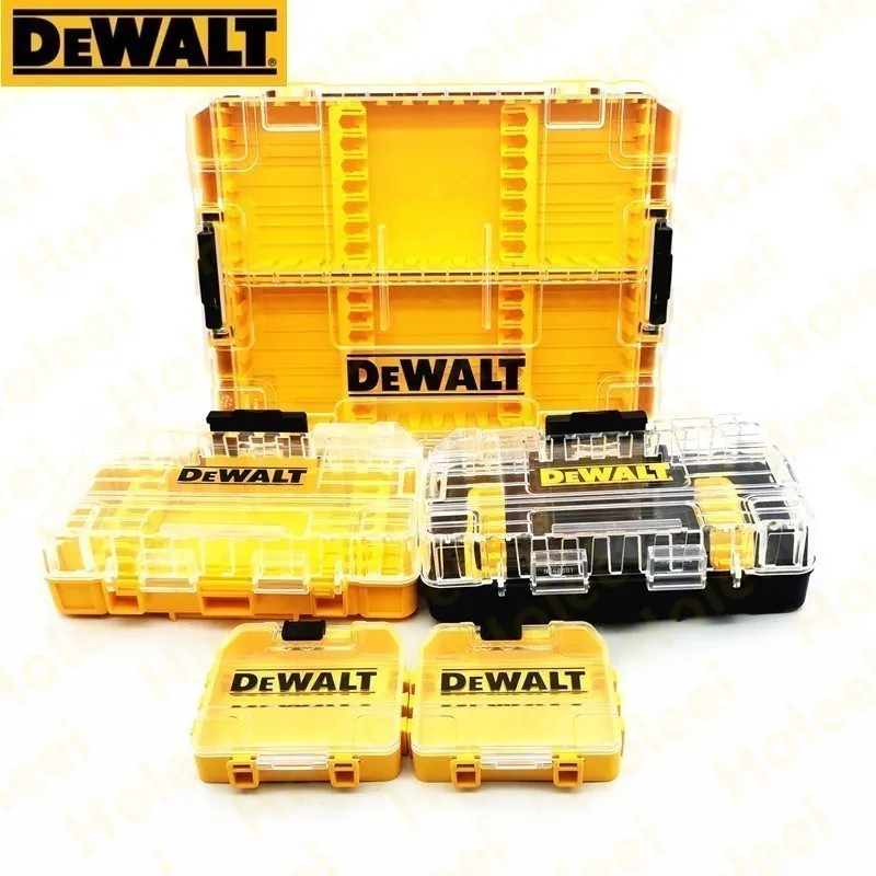 Boxs For DEWALT drill parts box storage Impact Screwdriving bit box Power Tool Accessories Electric tools part