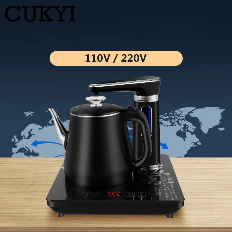 110V 220V Insulation Electrick kettle Water dispenser Automatic Tea Brewing machine Noodles Cooking stove Stainless steel Teapot