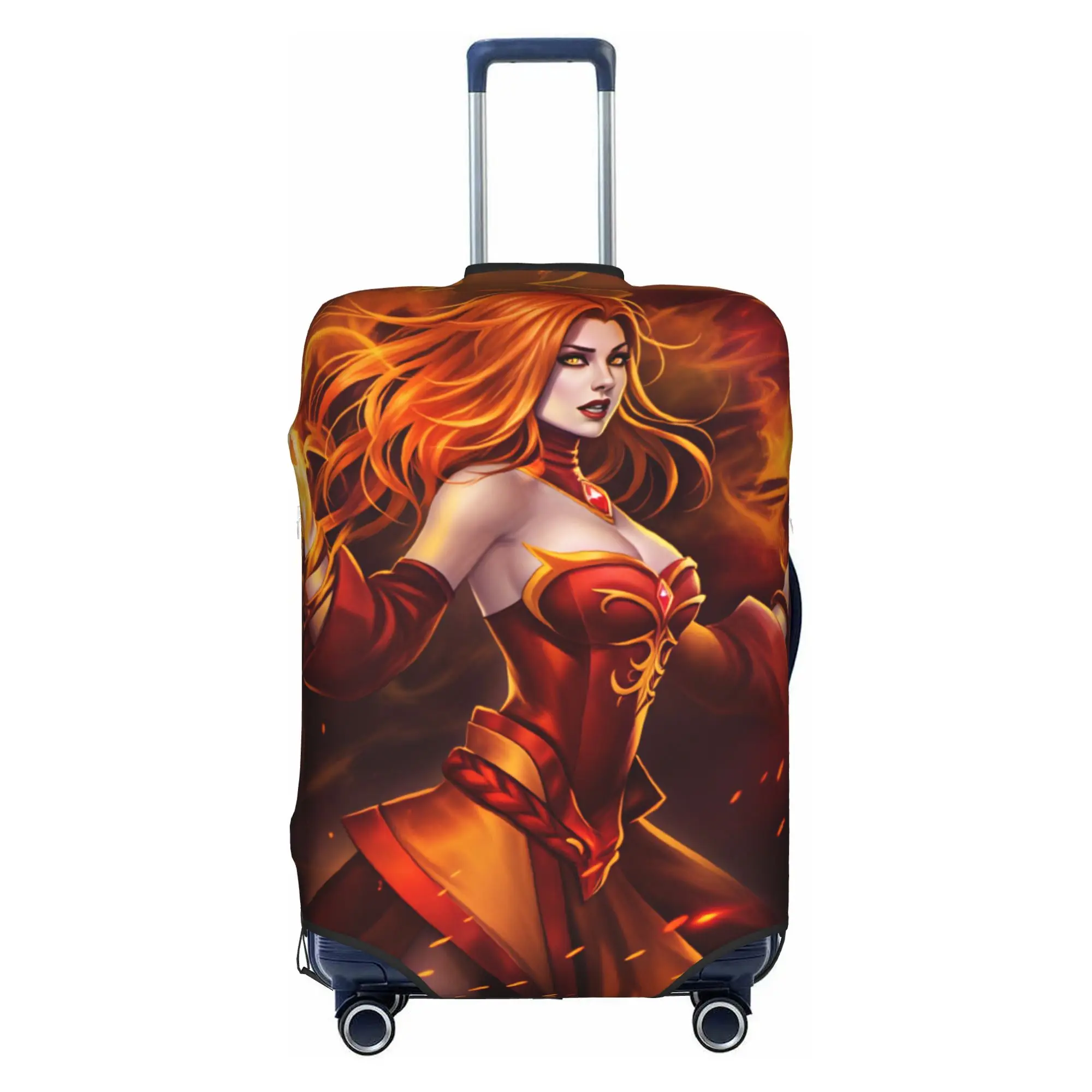 Cute Game Lina D-Dotas Luggage Cover Protector Elastic  Travel Suitcase Covers