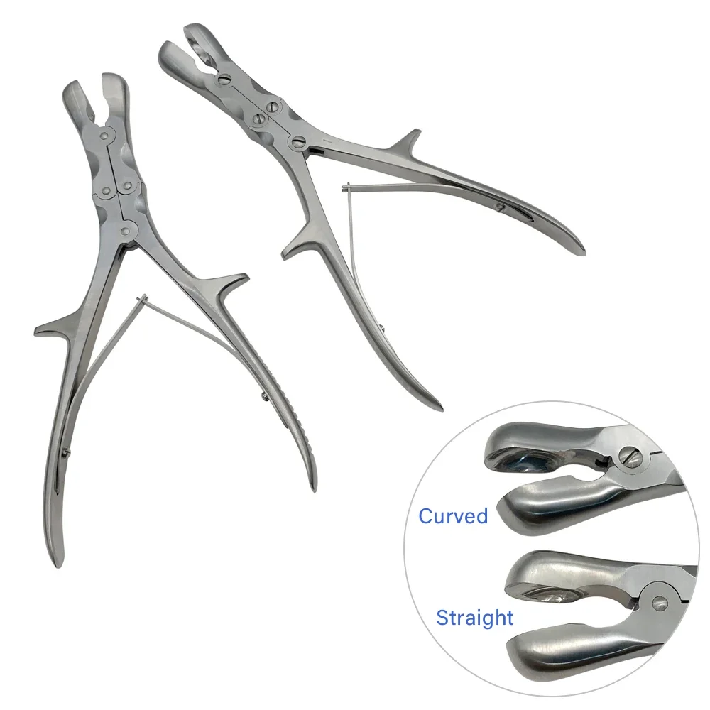 Bone Rongeur Crushing Rongeur Stainless Steel Double-action Rongeur Pet Orthopedic Instrument