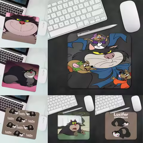 Gaming Mouse Pad XS Small Mousepad For Lucifer Cat PC Gamer Desktop Decoration Office Mouse Mat Deskmat Rug