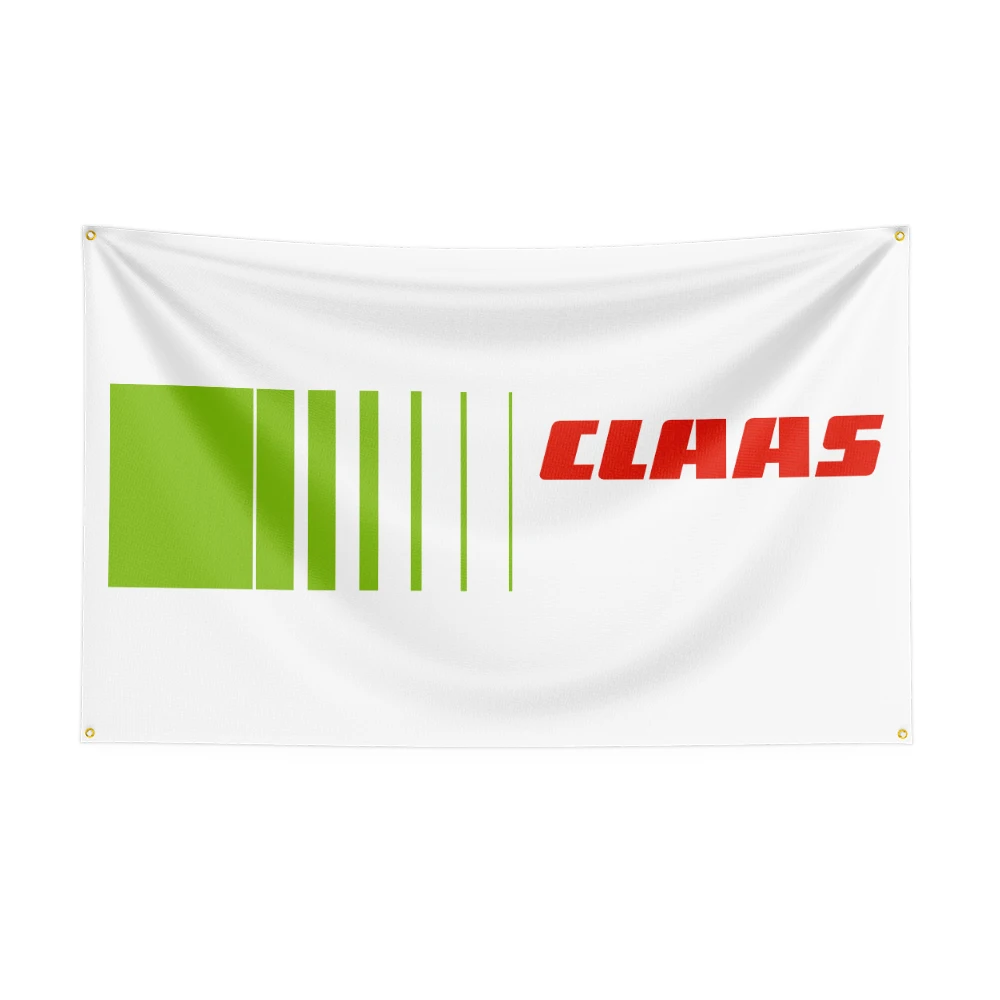 3X5Ft Claas mechanical tool  Flag For Decor