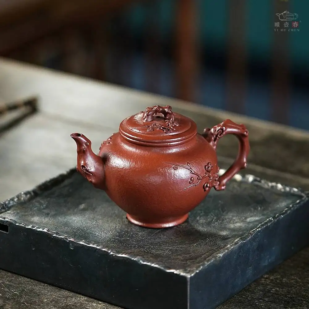 Yi Mei Bao Chun Xiao Ying 150C Collectible Grade Purple Pot Master Craftsman Lei Gang Purely Handmade Original Mineral Zhu Clay